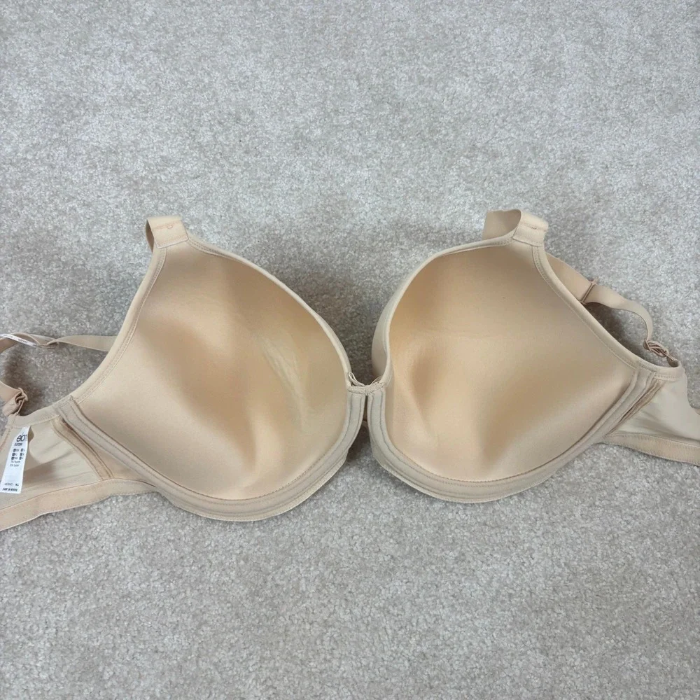 Elomi Bijou Sand Molded Underwired Bra J-Hook US 34J UK 34GG EL8722SAD Beige